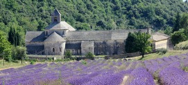 Abbazia di Sénanque nel villaggio di Gordes in Provenza