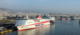 Minoan Lines al Pireo di Atene